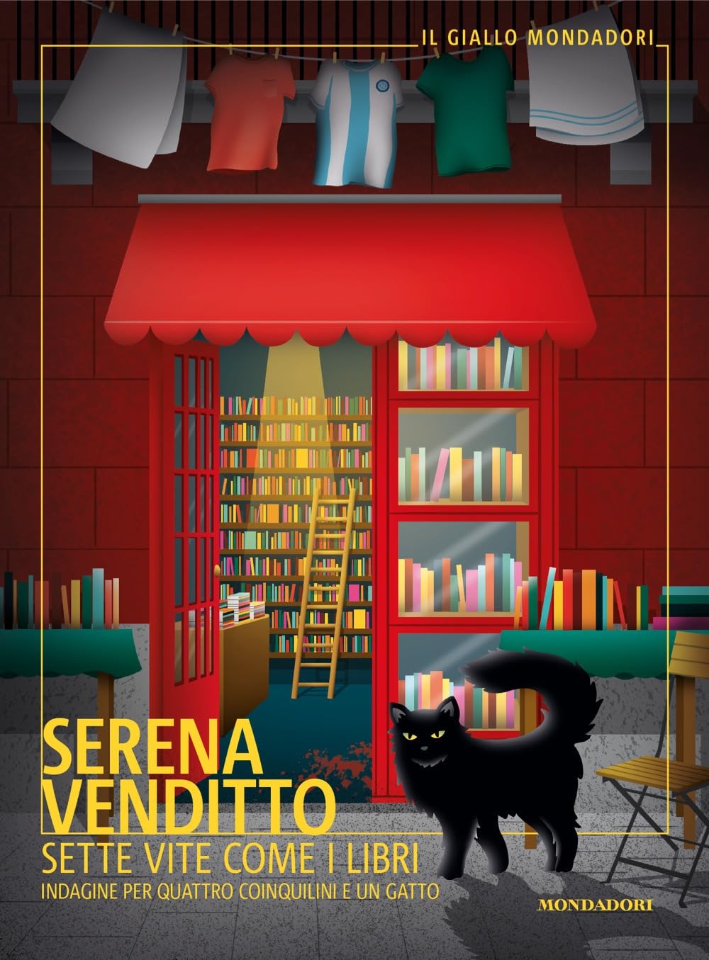 Sette vite come i libri. Indagine per quattro coinquilini e un gatto Contemporary literature