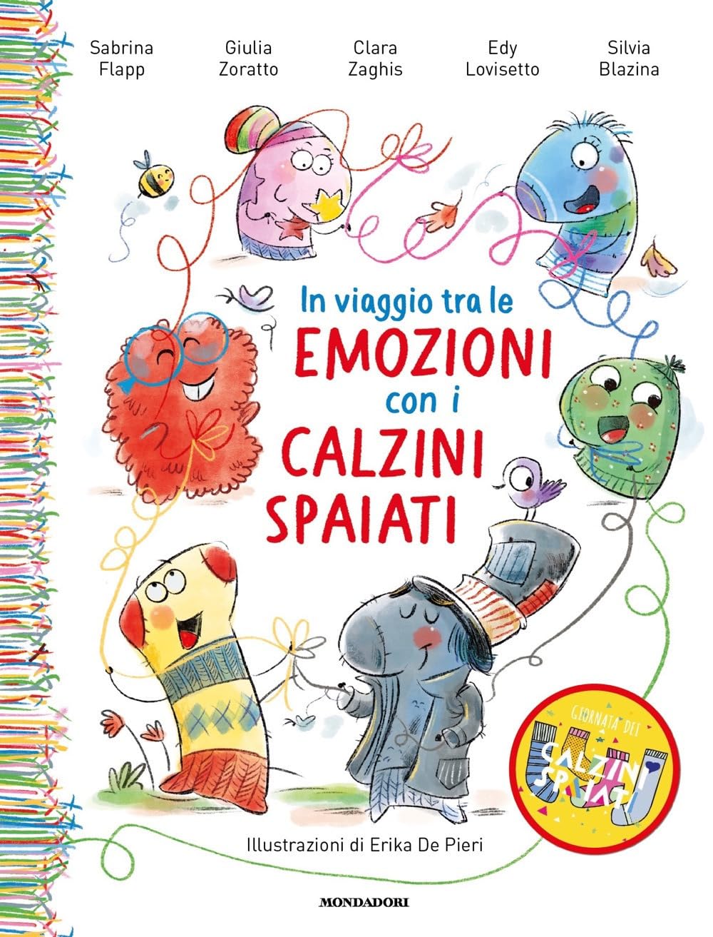 In viaggio tra le emozioni con i calzini spaiati. Ediz. a colori (Leggere le figure) Non-fiction