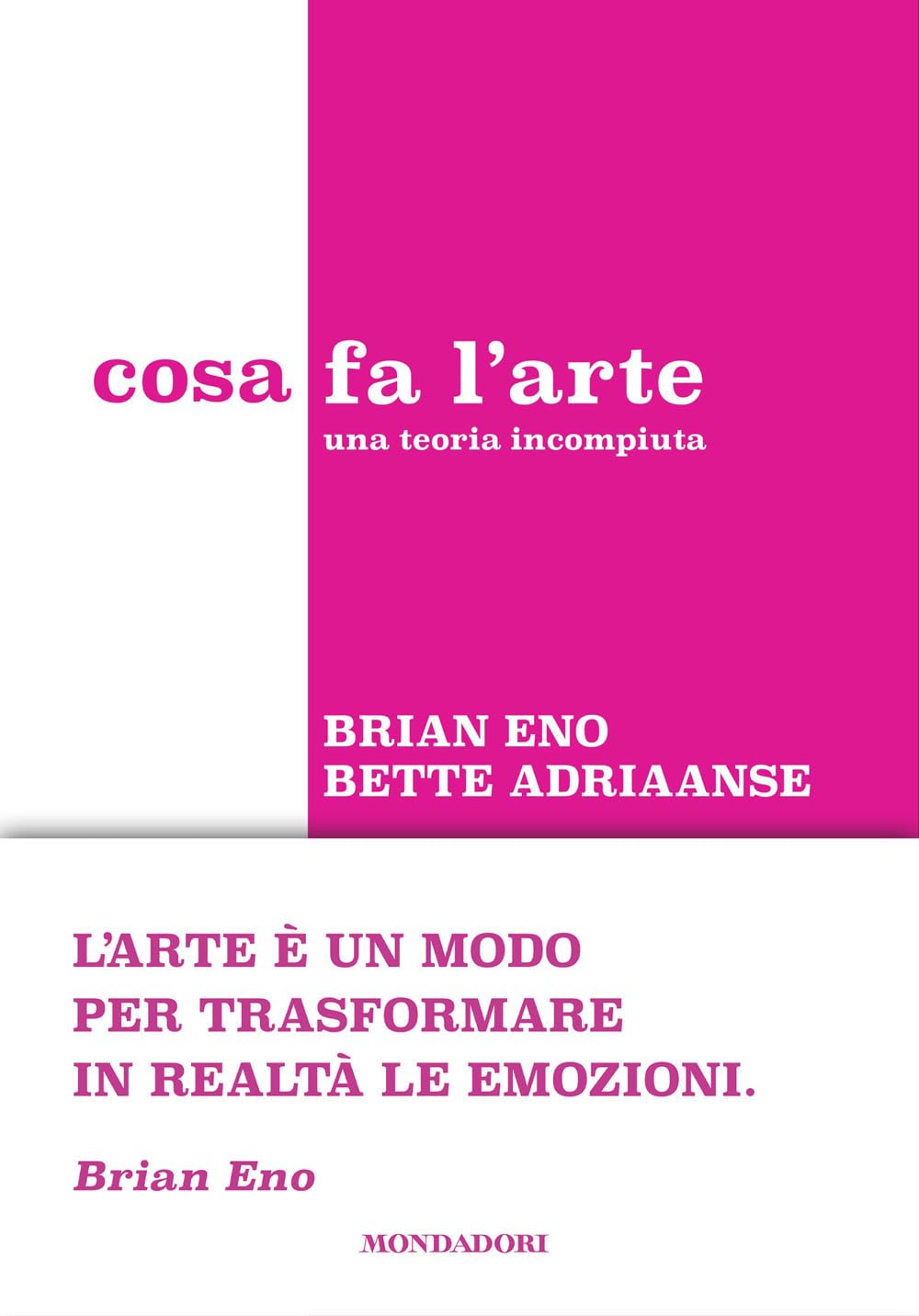 Cosa fa l'arte. Una teoria incompiuta Film, Art & Culture