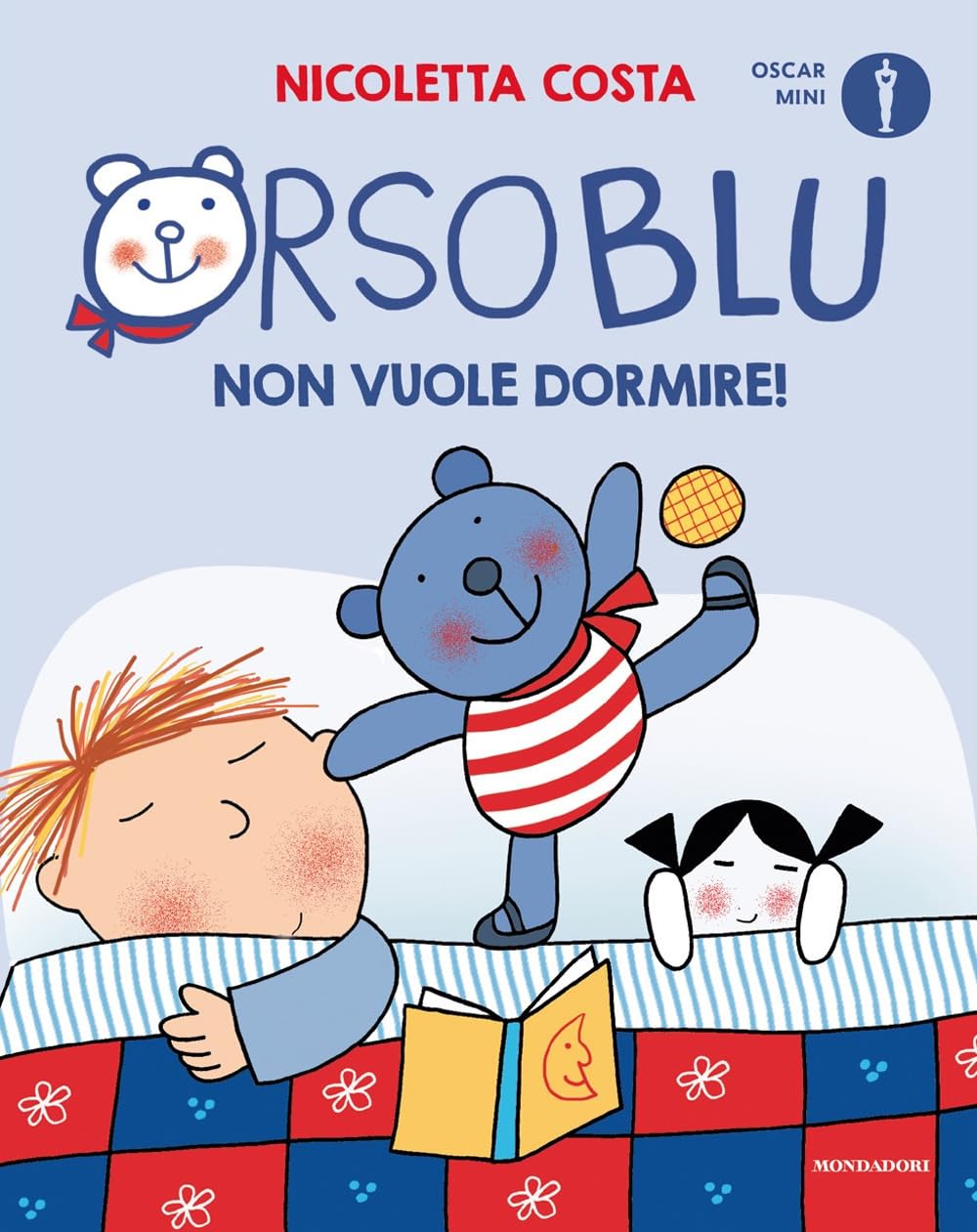Orso Blu non vuole dormire! Ediz. a colori book
