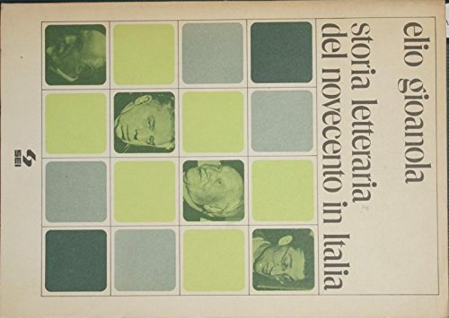 Storia letteraria del Novecento in Italia book