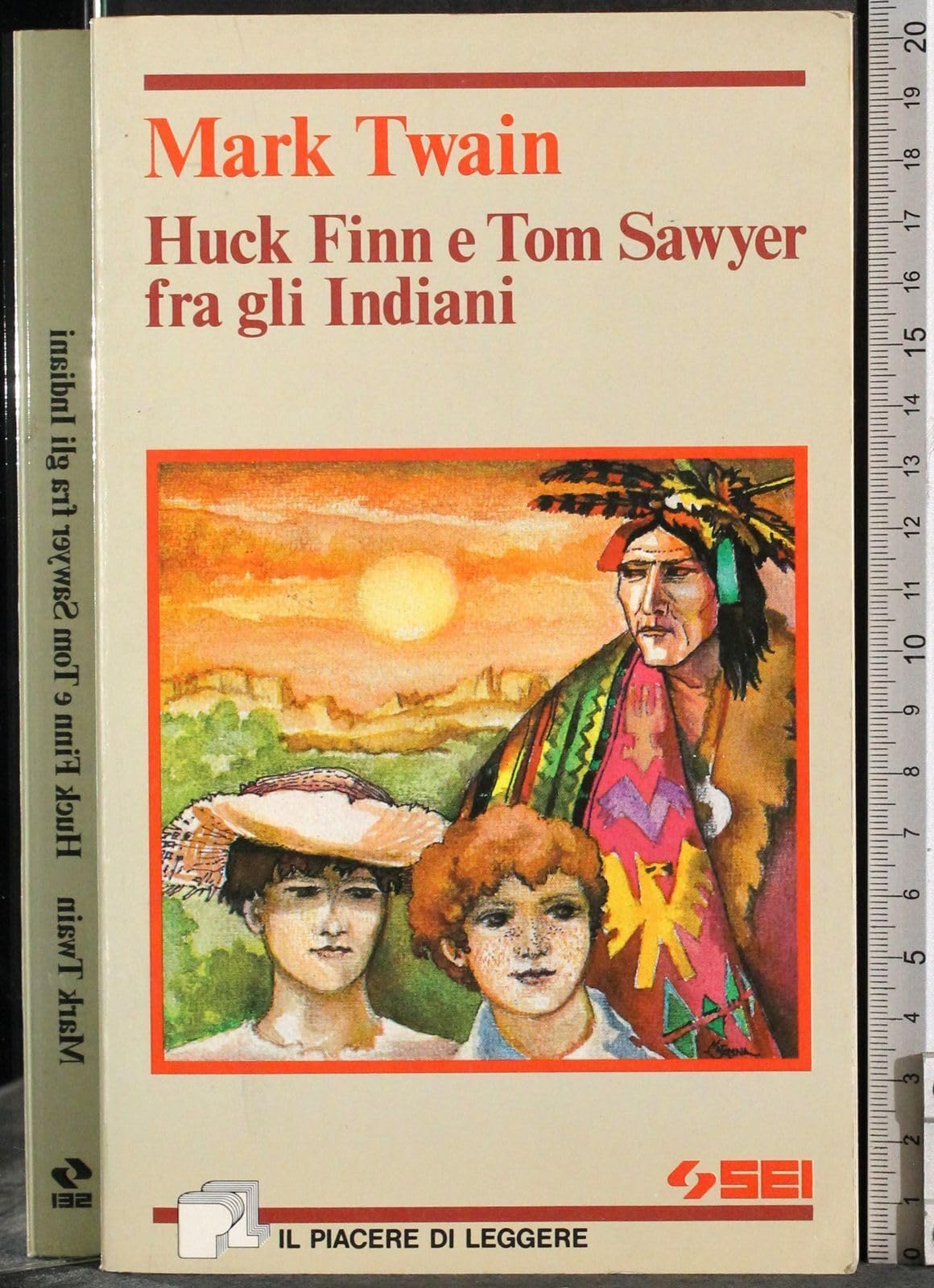 Huck Finn e Tom Sawyer fra gli indiani book