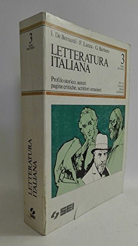 Letteratura italiana. Per le Scuole superiori (3/2) book