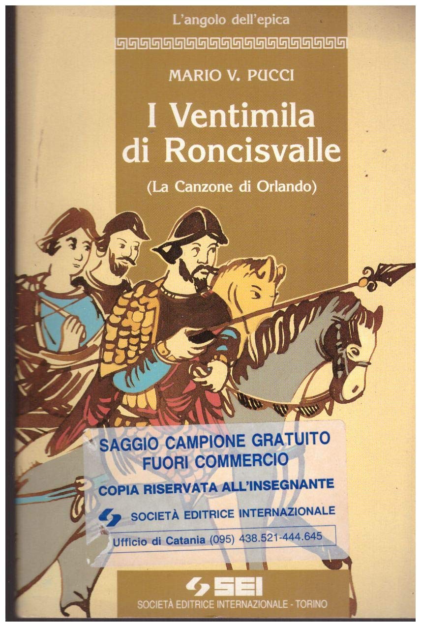 I ventimila di Roncisvalle. La canzone di Rolando book