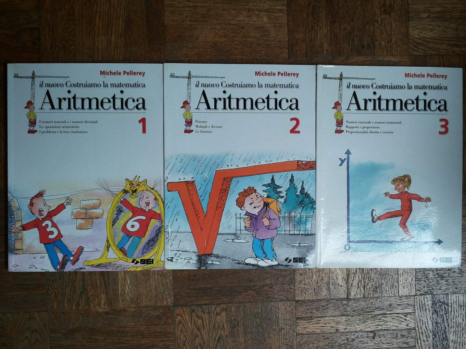 Il nuovo Costruiamo la matematica. Aritmetica. Per la Scuola media vol. 1-2 book