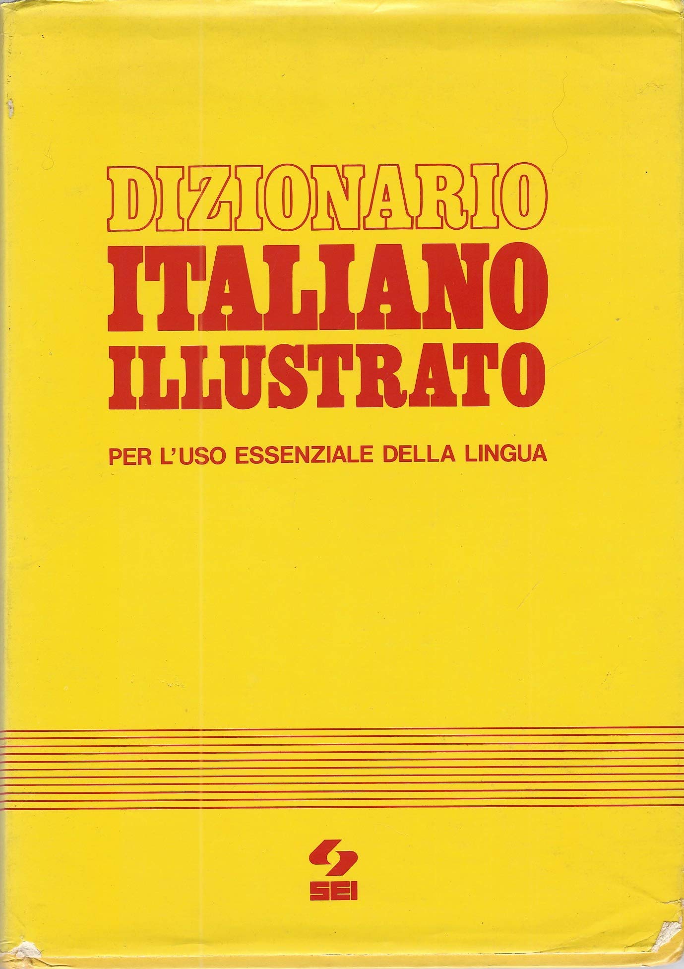 Dizionario italiano illustrato per l'uso essenziale della lingua book