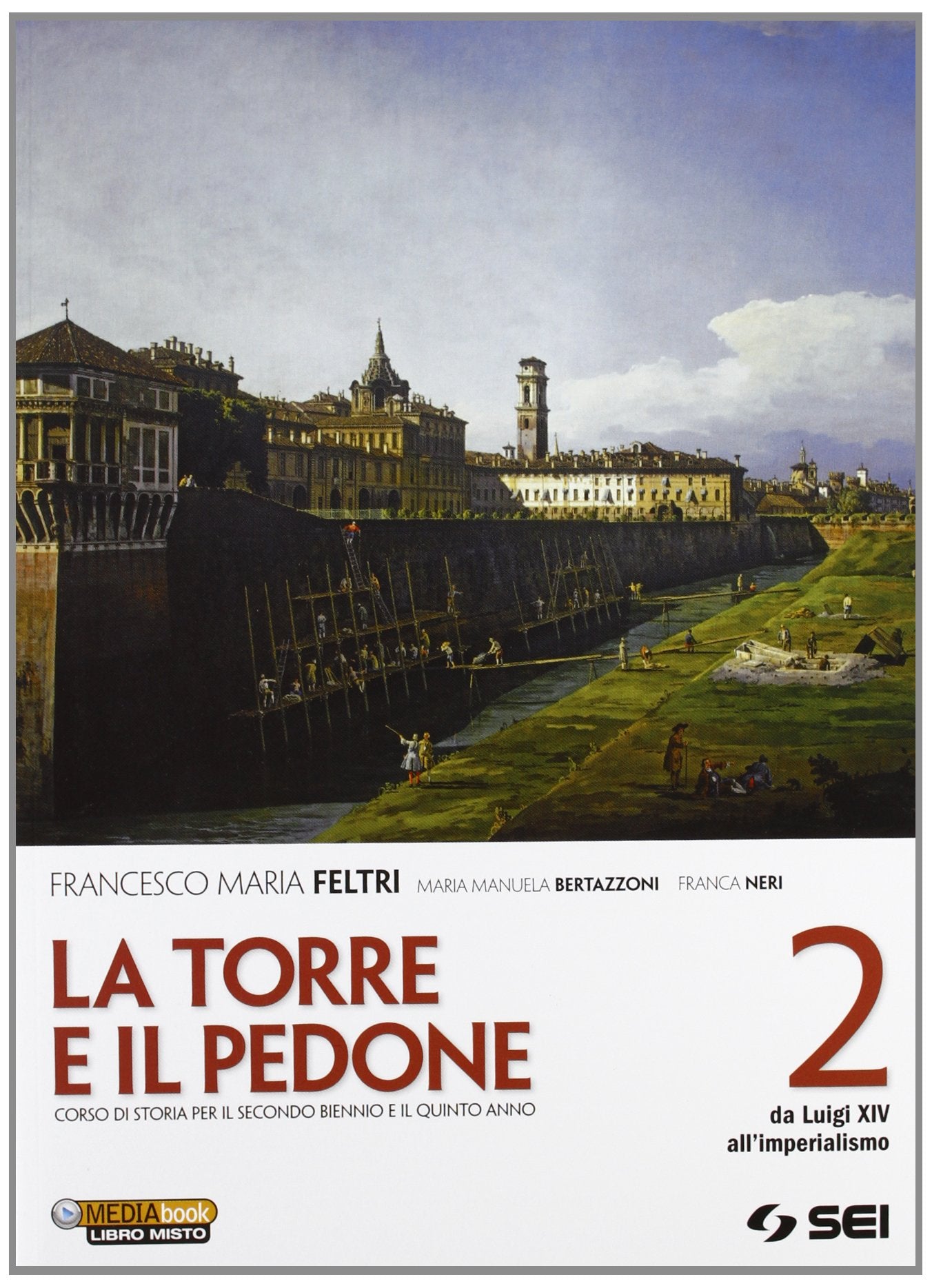 La torre e il pedone. Per le Scuole superiori. Con DVD-ROM. Con espansione online. Da Luigi XIV all'imperialismo (Vol. 2) Professional & Reference Books