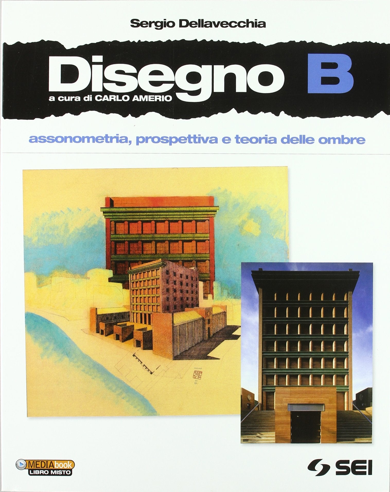 Disegno. Vol. B: Assonometria, prospettiva e teoria delle ombre. Per le Scuole superiori. Con DVD-ROM. Con espansione online Professional & Reference Books