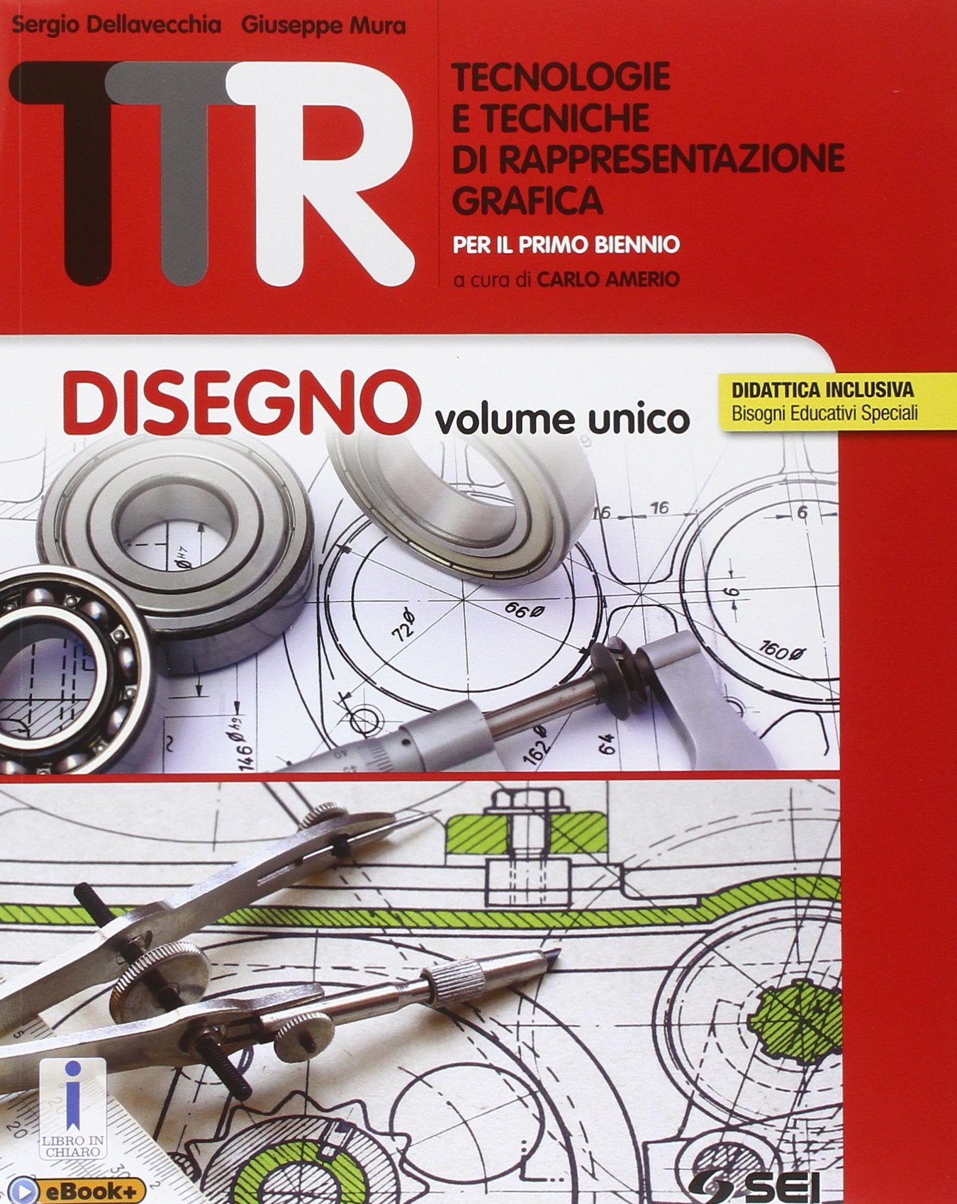TTR. Tecnologie e tecniche di rappresentazione grafica. Disegno volume unico-Materiali misura sicurezza-Schede di disegno unico. Per le Scuole superiori Professional & Reference Books