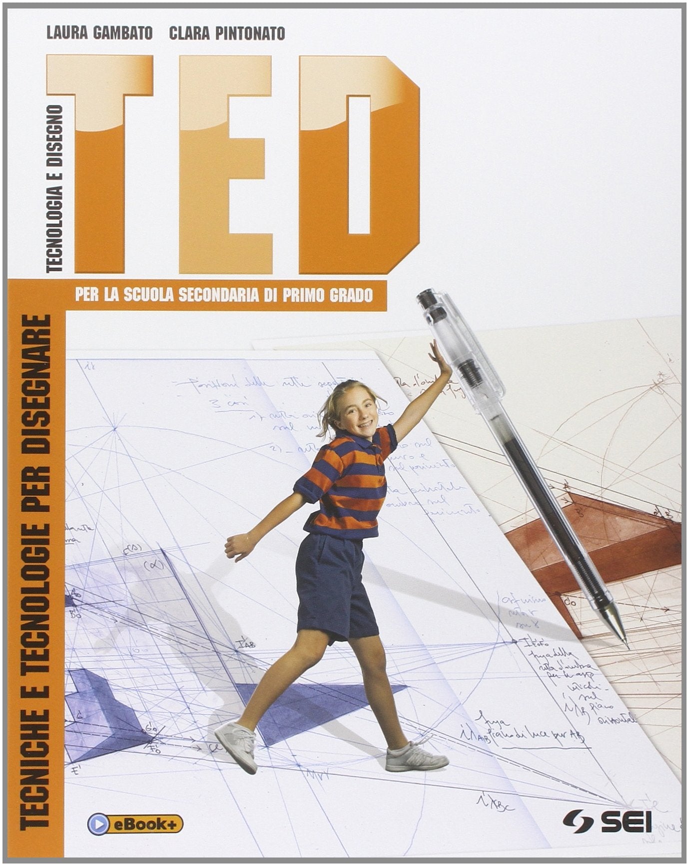 TED. Tecniche e tecnologie per disegnare-Schede di disegno-Argomenti di tecnologia. Per la Scuola media. Con DVD Professional & Reference Books