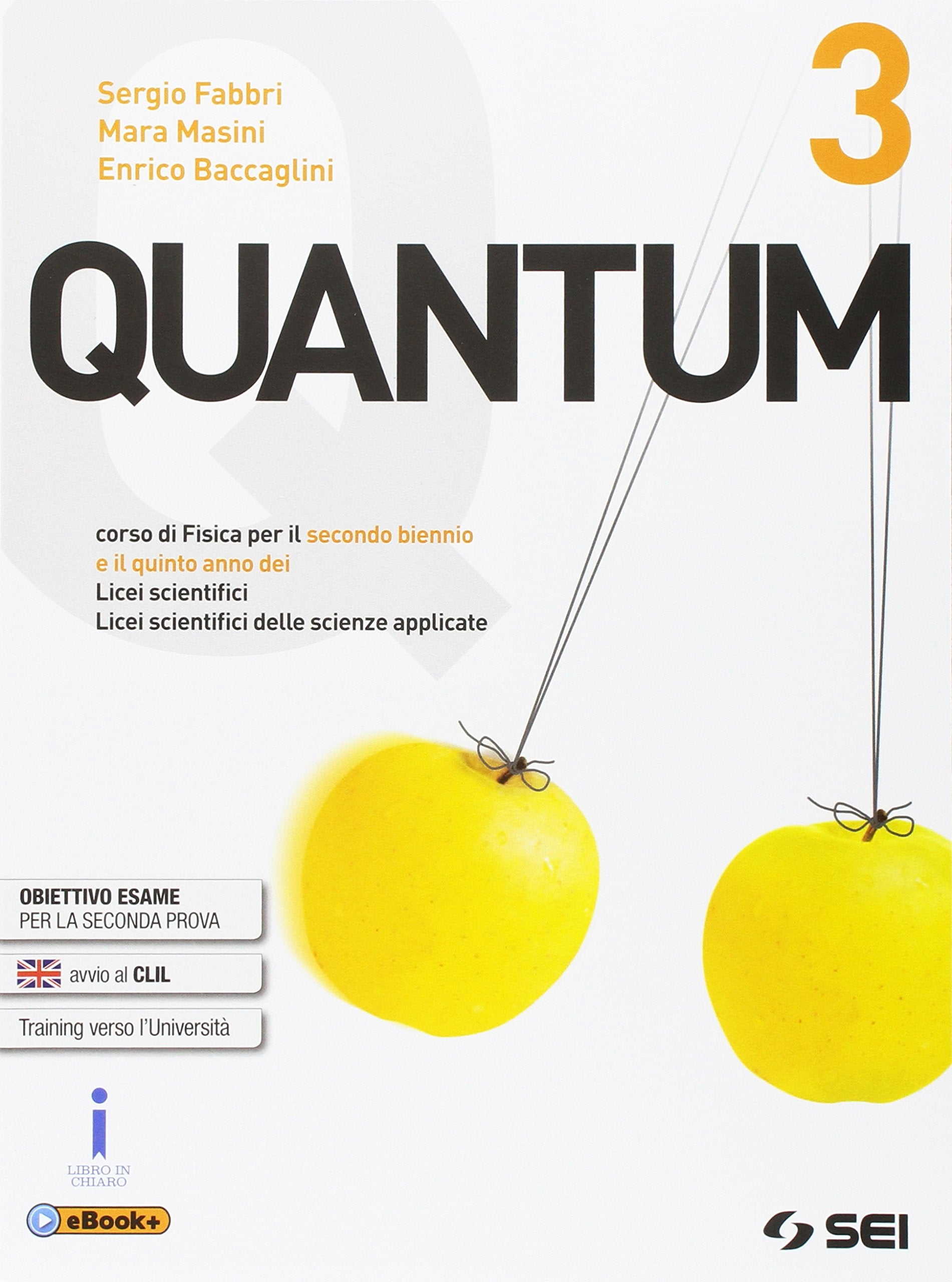 Quantum. Corso di fisica. Mi preparo all'esame di Stato. Per le Scuole superiori. Ediz. per la scuola. Con e-book. Con espansione online (Vol. 3) book