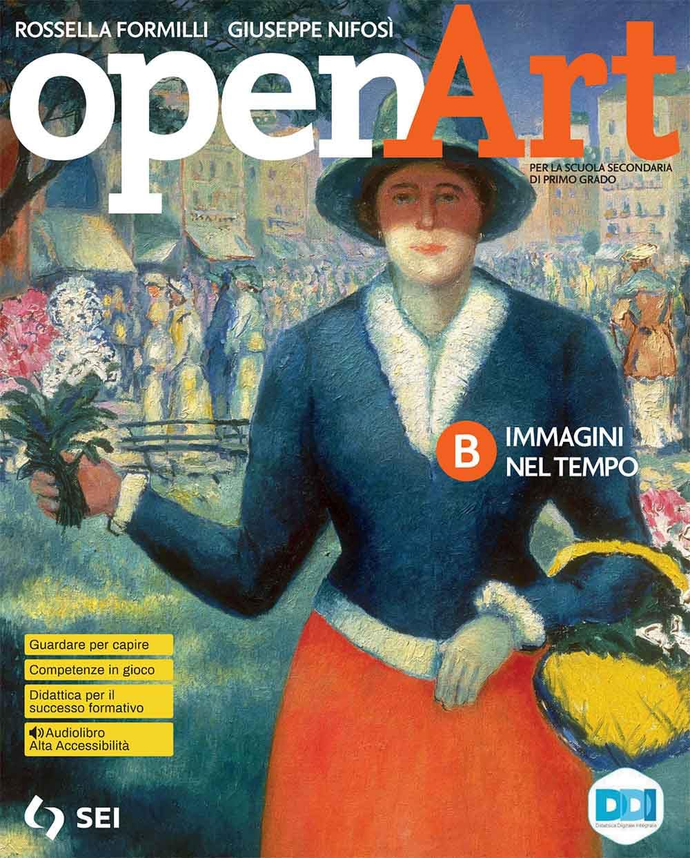 Open art. Corso di arte e immagine. Vol. B: Immagini nel tempo. Con laboratorio delle competenze. Per la Scuola media. Con e-book. Con espansione online book