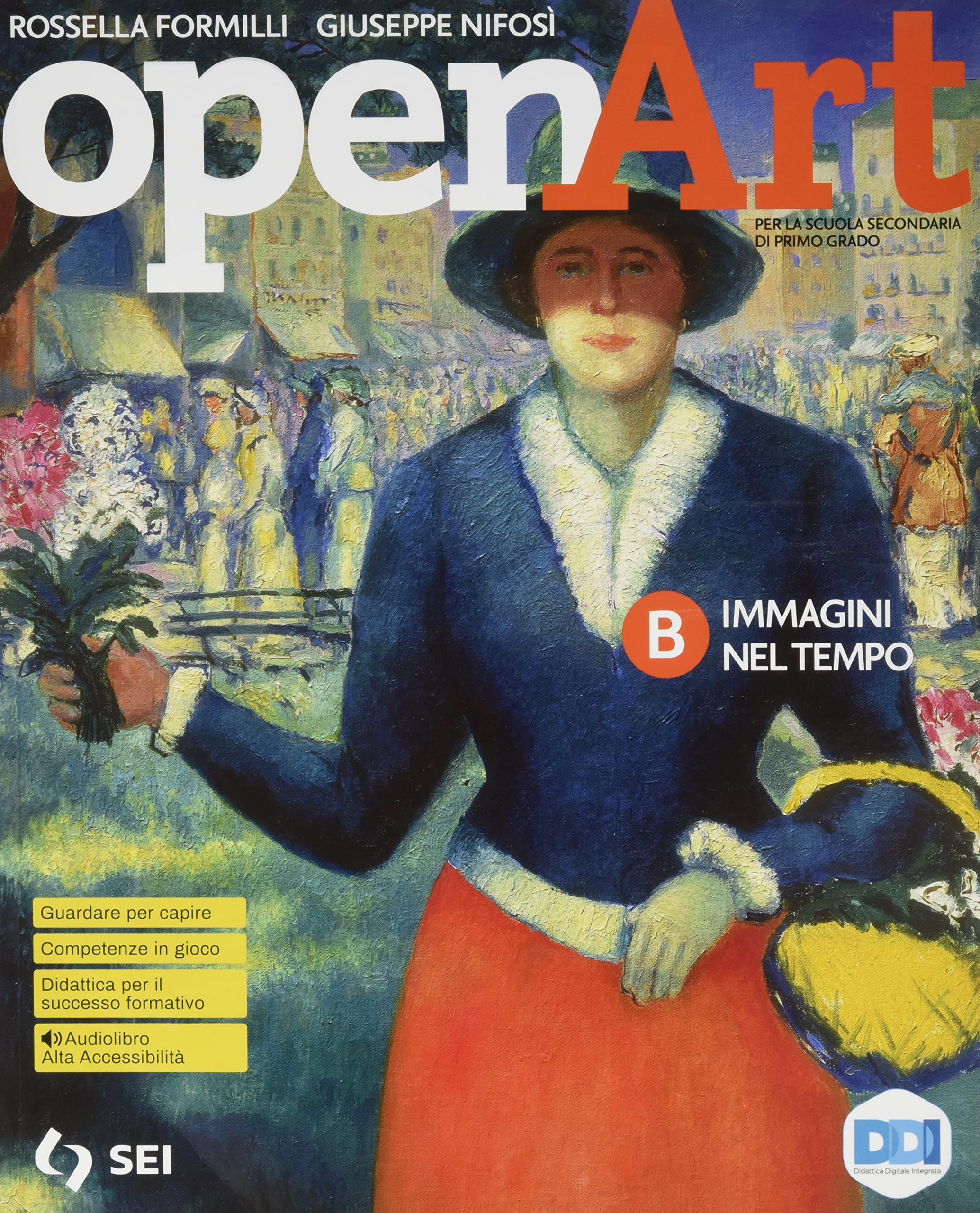 Open art. Corso di arte e immagine. Per la Scuola media. Con e-book. Con espansione online. Immagini e linguaggi-Immagini nel tempo (Vol. A-B) book
