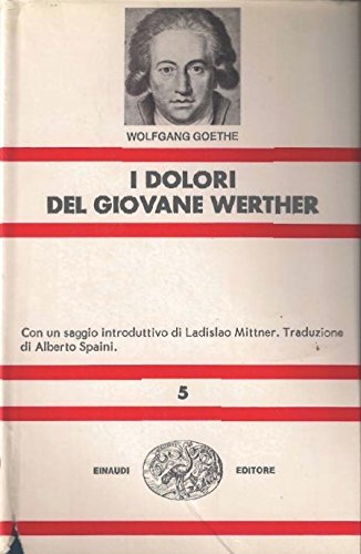 I dolori del giovane Werther book