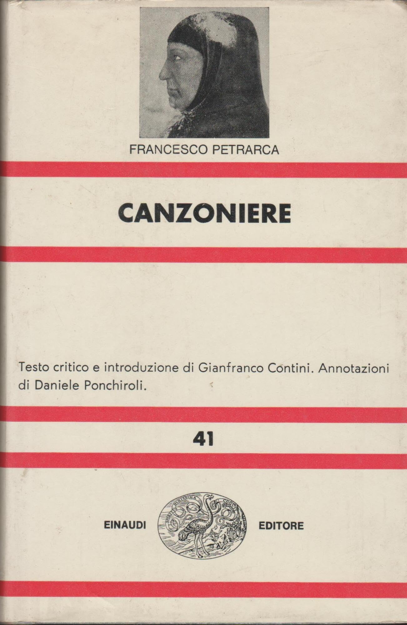 Canzoniere (Nuova Universale Einaudi, Band 41) Poetry