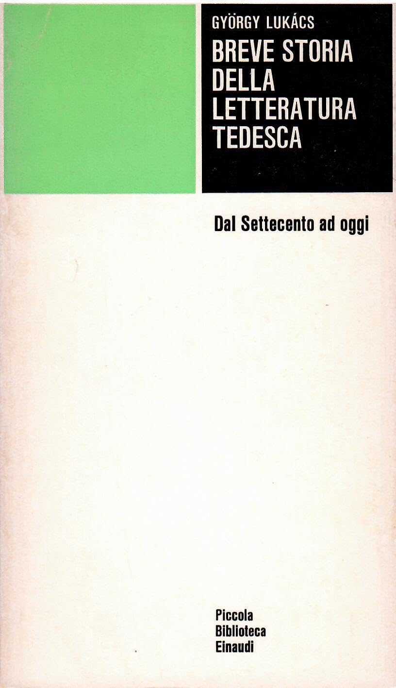 Breve storia della letteratura tedesca dal Settecento ad oggi book