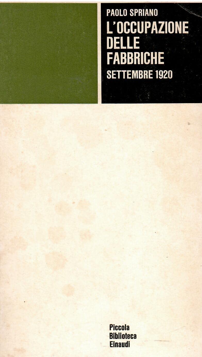 L'occupazione delle fabbriche. Settembre 1920 book