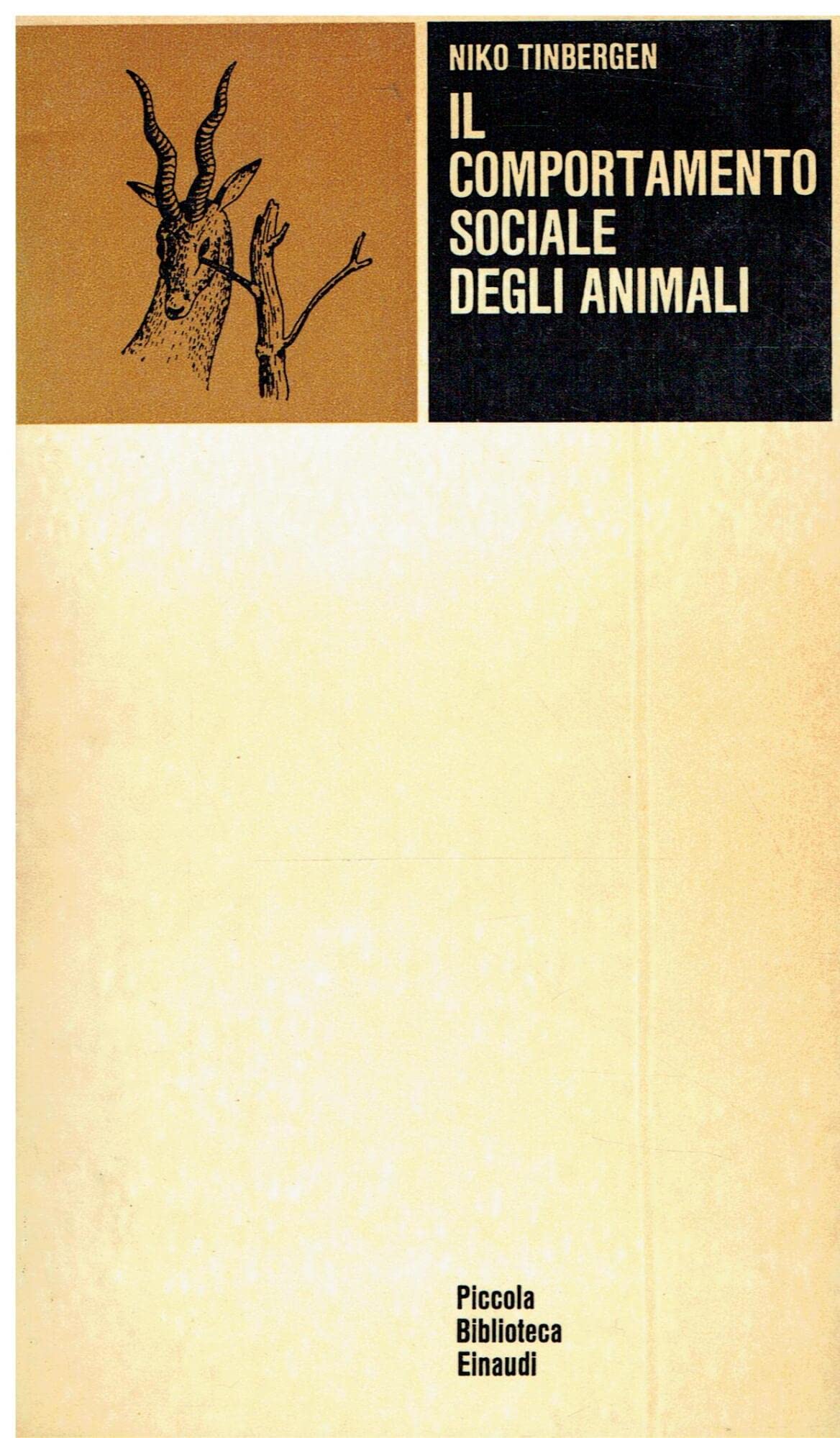 Il comportamento sociale degli animali book