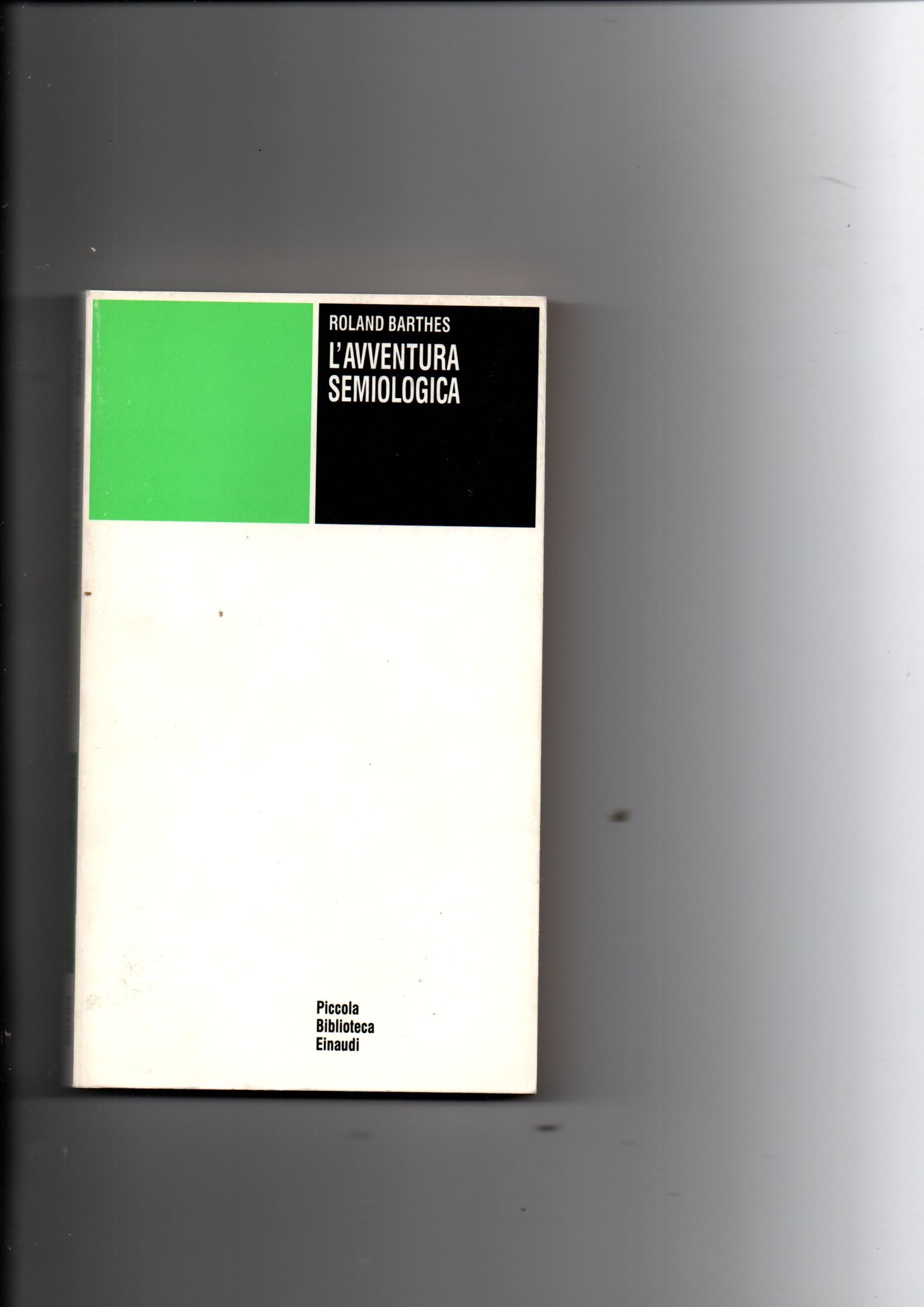 L'avventura semiologica book