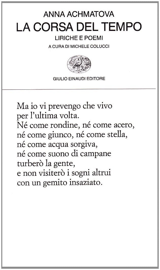 La corsa del tempo. Liriche e poemi book