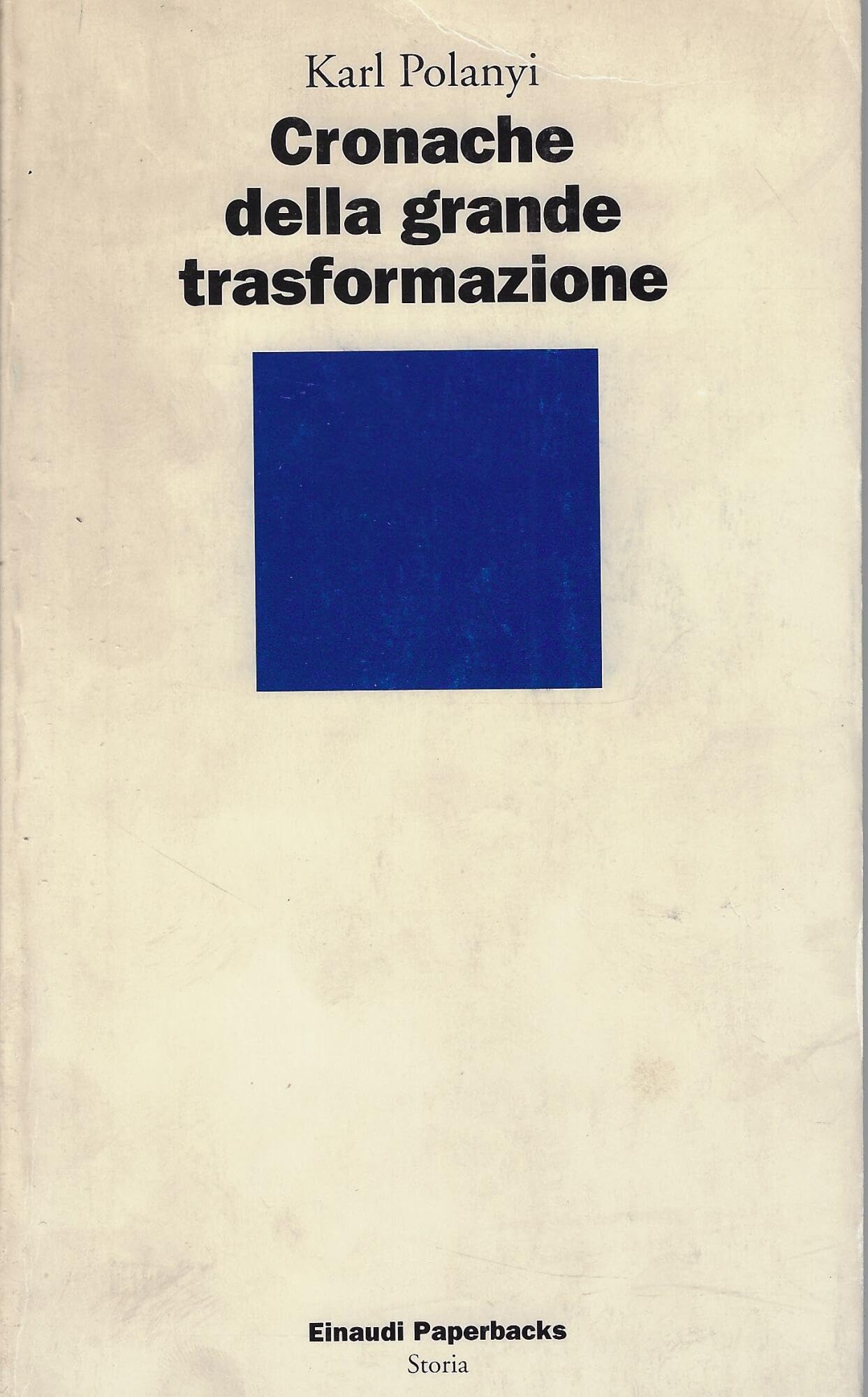Cronache della grande trasformazione book