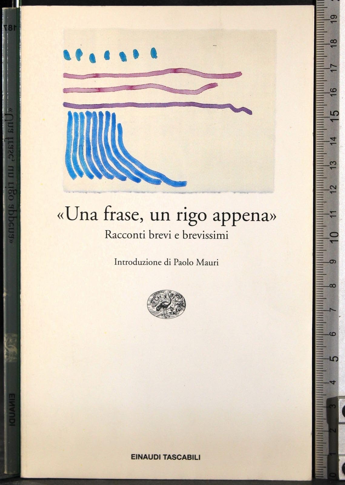 Una frase, un rigo appena. Racconti brevi e brevissimi (Einaudi tascabili, Band 187) Contemporary literature