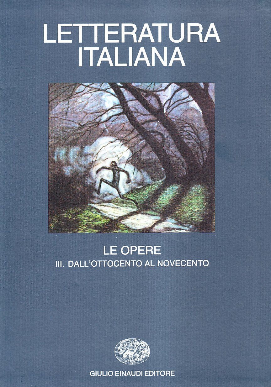 Letteratura italiana. Le opere book