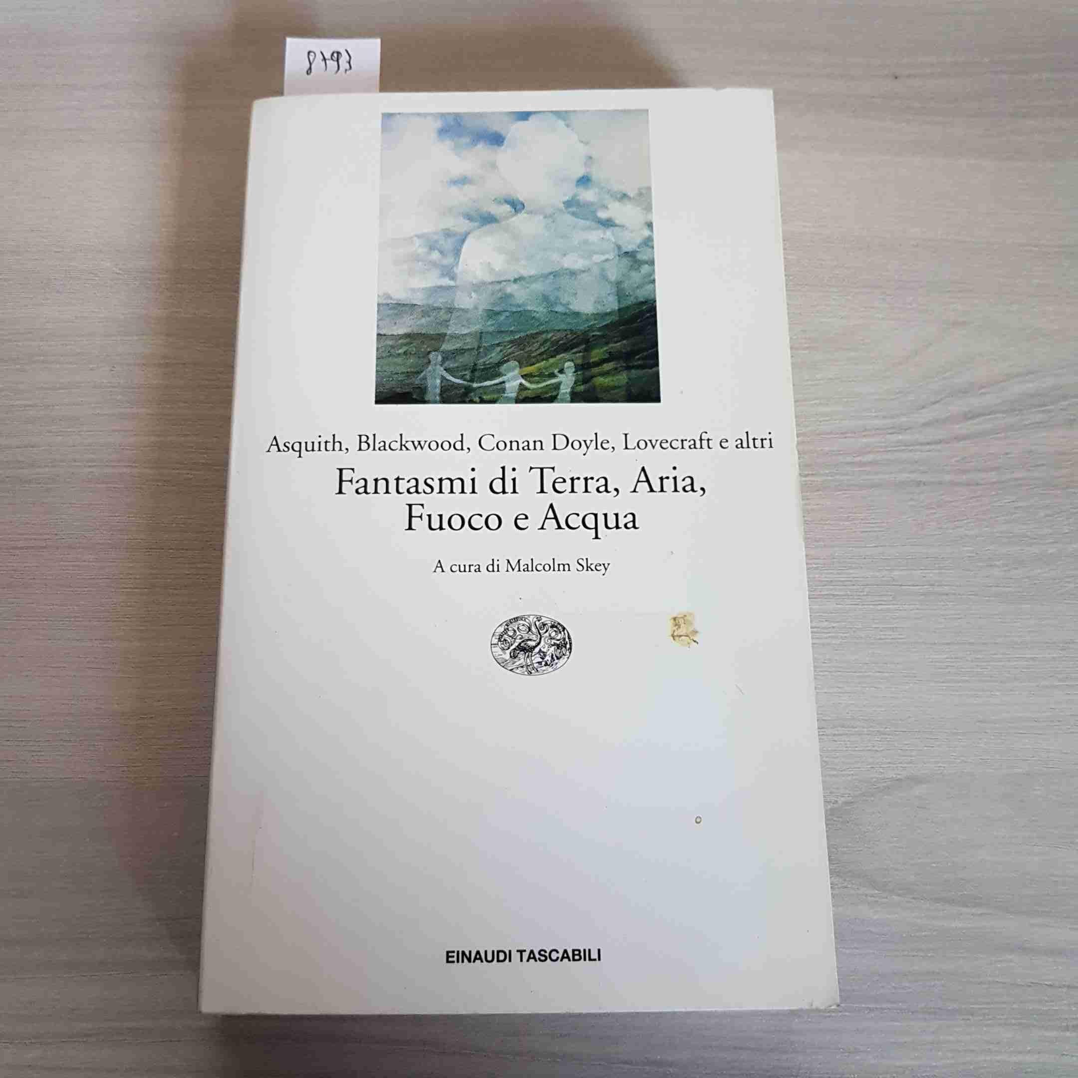Fantasmi di terra, aria, fuoco e acqua (Einaudi tascabili, Band 389) Contemporary literature