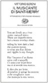 Il musicante di Saint-Merry. Testo originale a fronte book