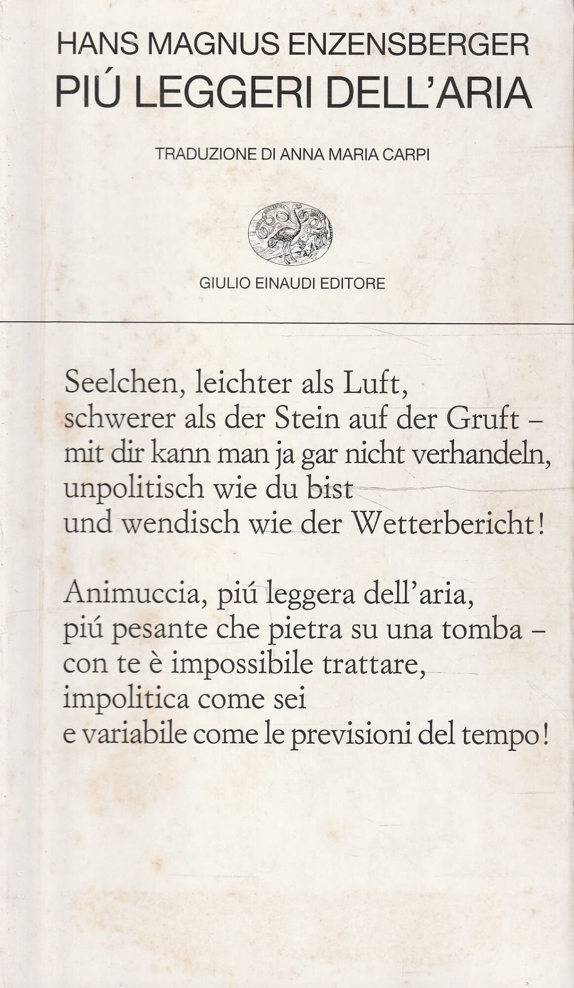 Più leggeri dell'aria book