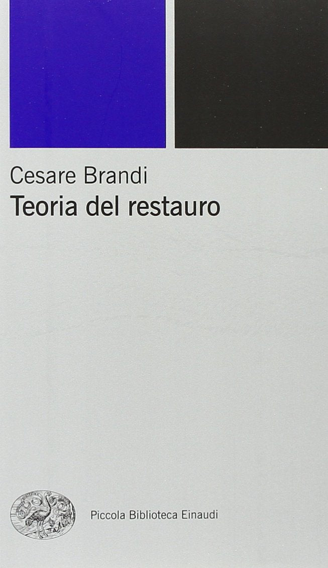 Teoria del restauro book