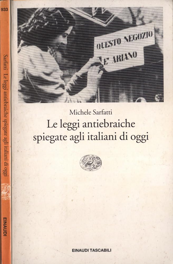 Le Leggi Antiebraiche Spiegate Agli Italiani DI Oggi cd