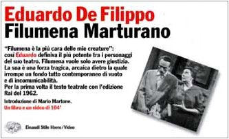 Filumena Marturano Libro + Video book