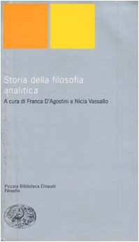 Storia della filosofia analitica book