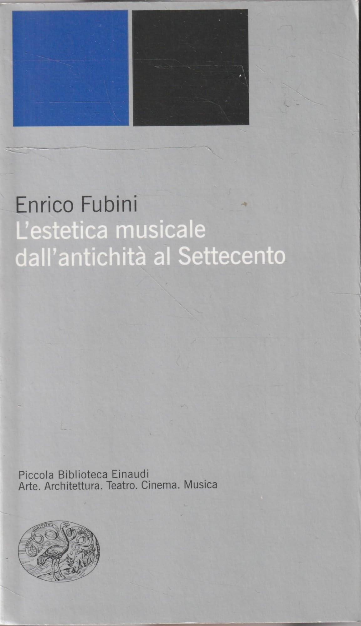 L'estetica musicale dall'antichità al Settecento book