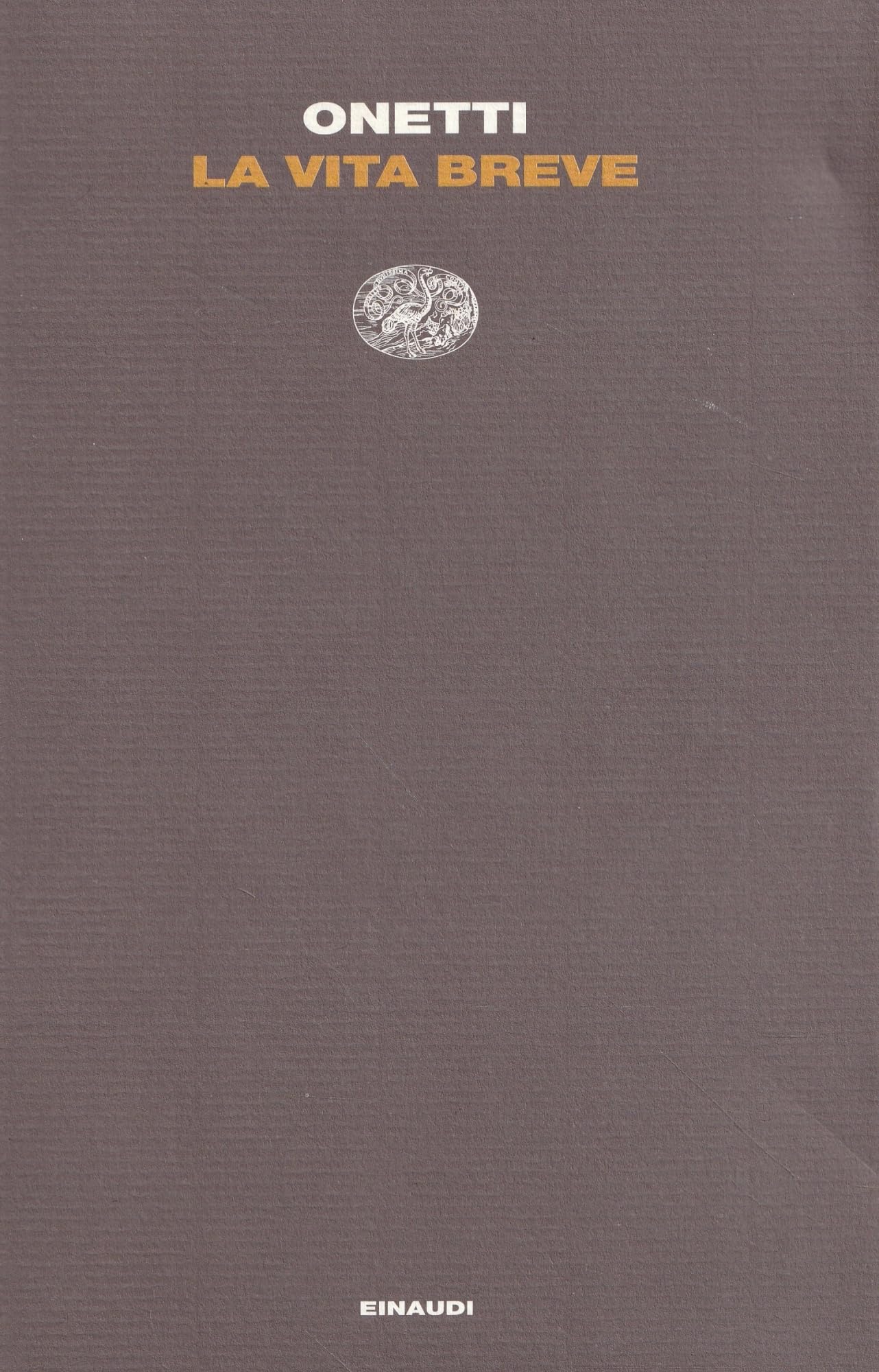 La vita breve book