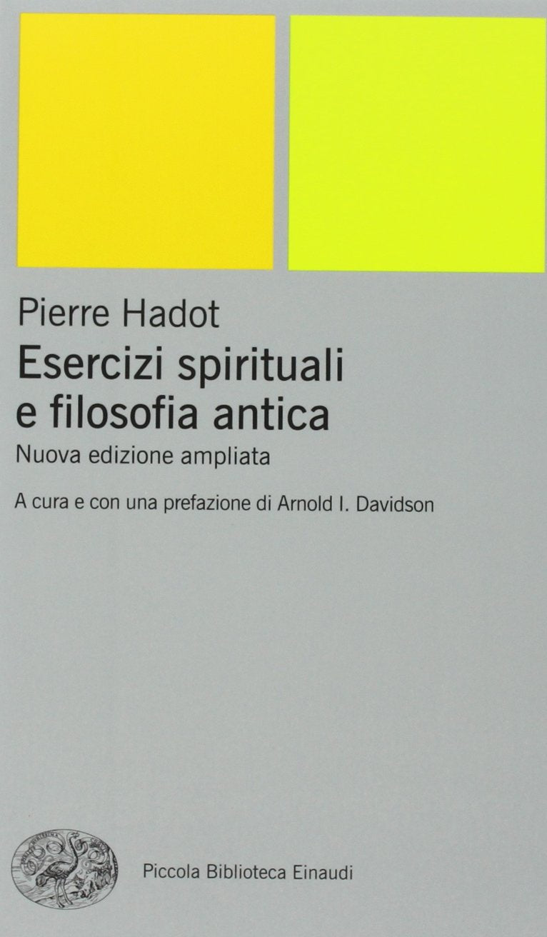 Esercizi spirituali e filosofia antica book