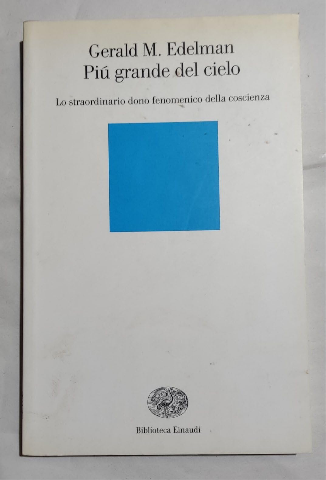 Più grande del cielo. Lo straordinario dono fenomenico della coscienza Books