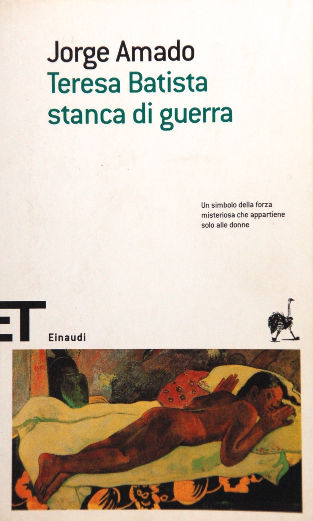 Teresa Batista stanca di guerra book
