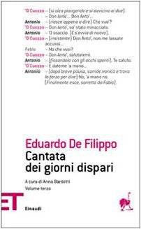 Cantata dei giorni dispari. Vol.3 (Einaudi tascabili. Teatro) Poetry
