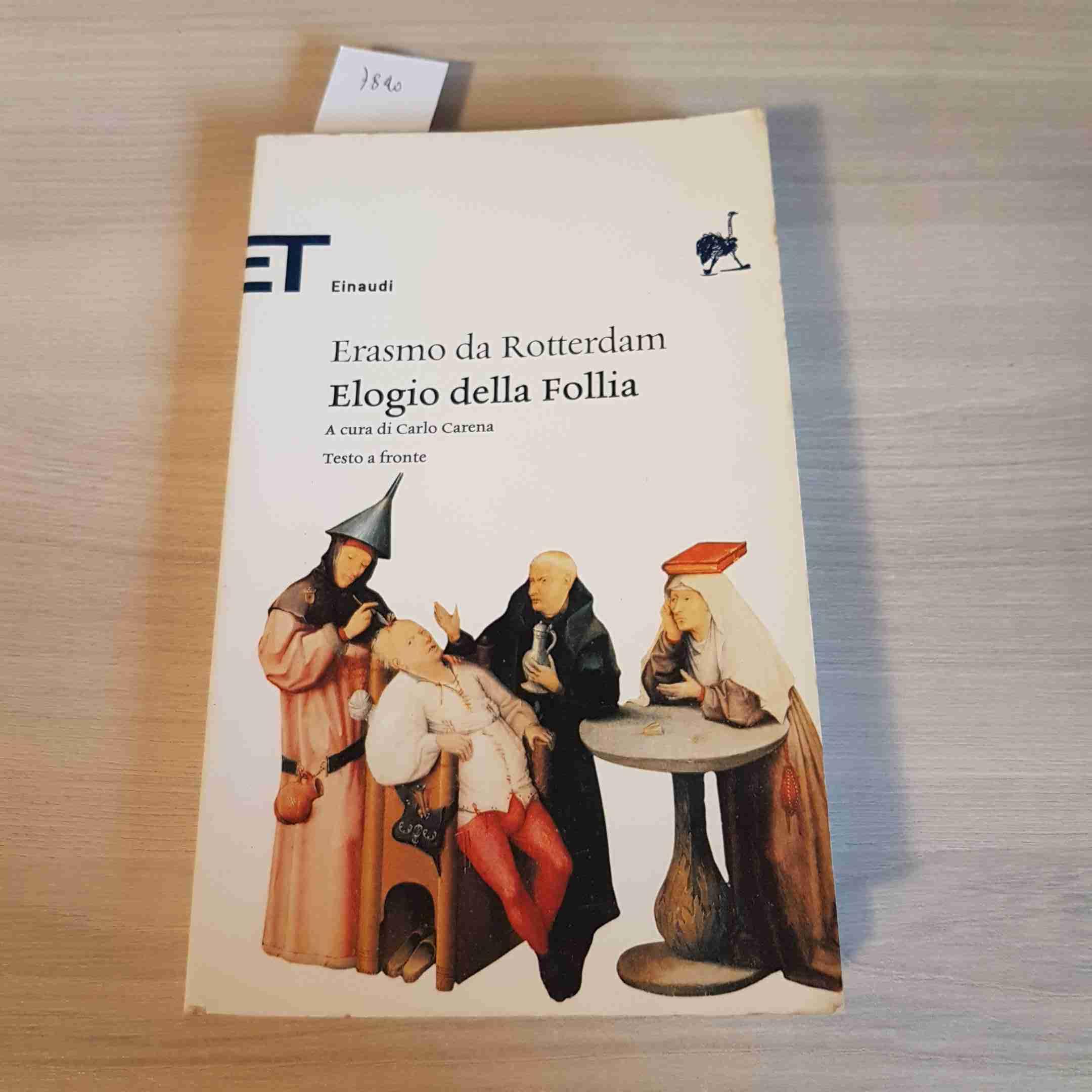Elogio della follia book