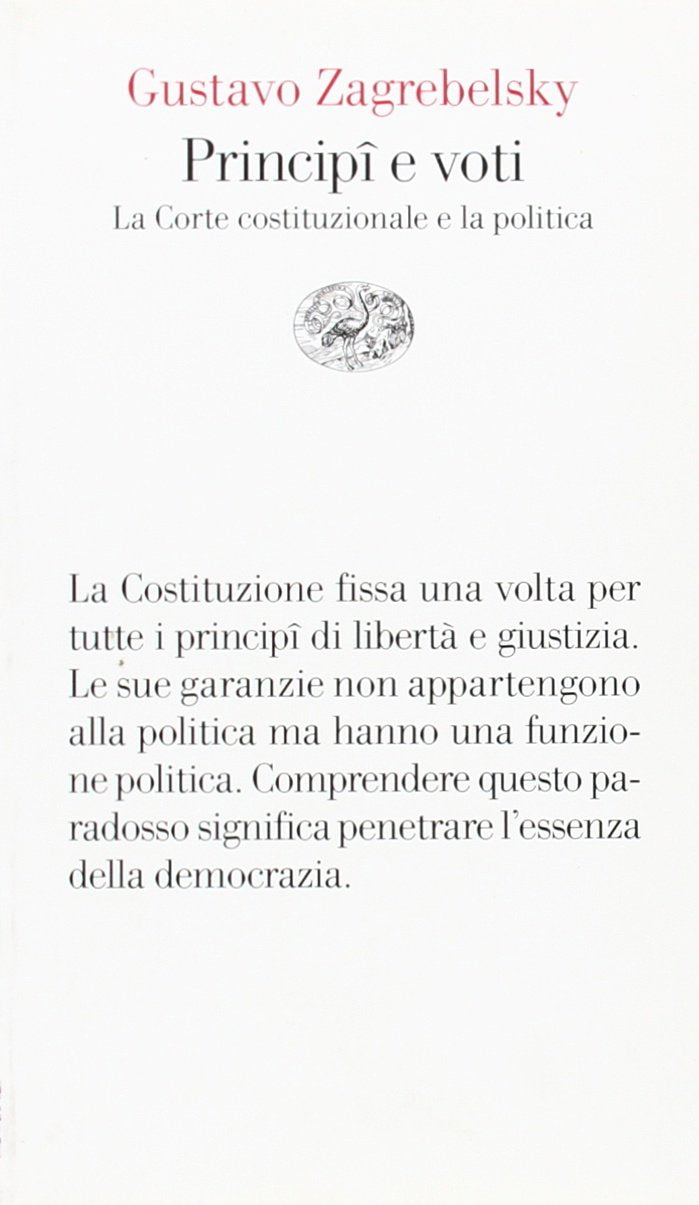Principî e voti. La Corte costituzionale e la politica book