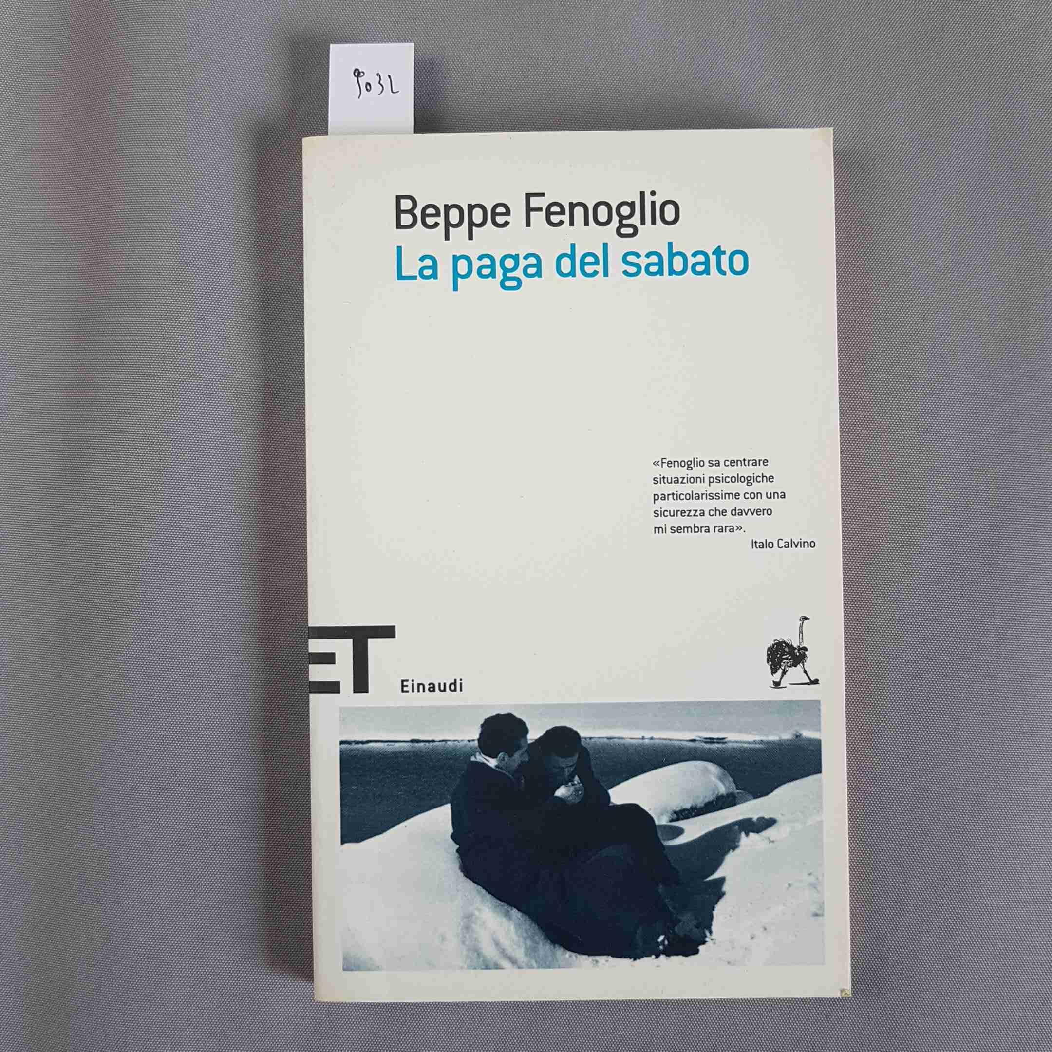 La paga del sabato (Einaudi tascabili. Scrittori) Contemporary literature