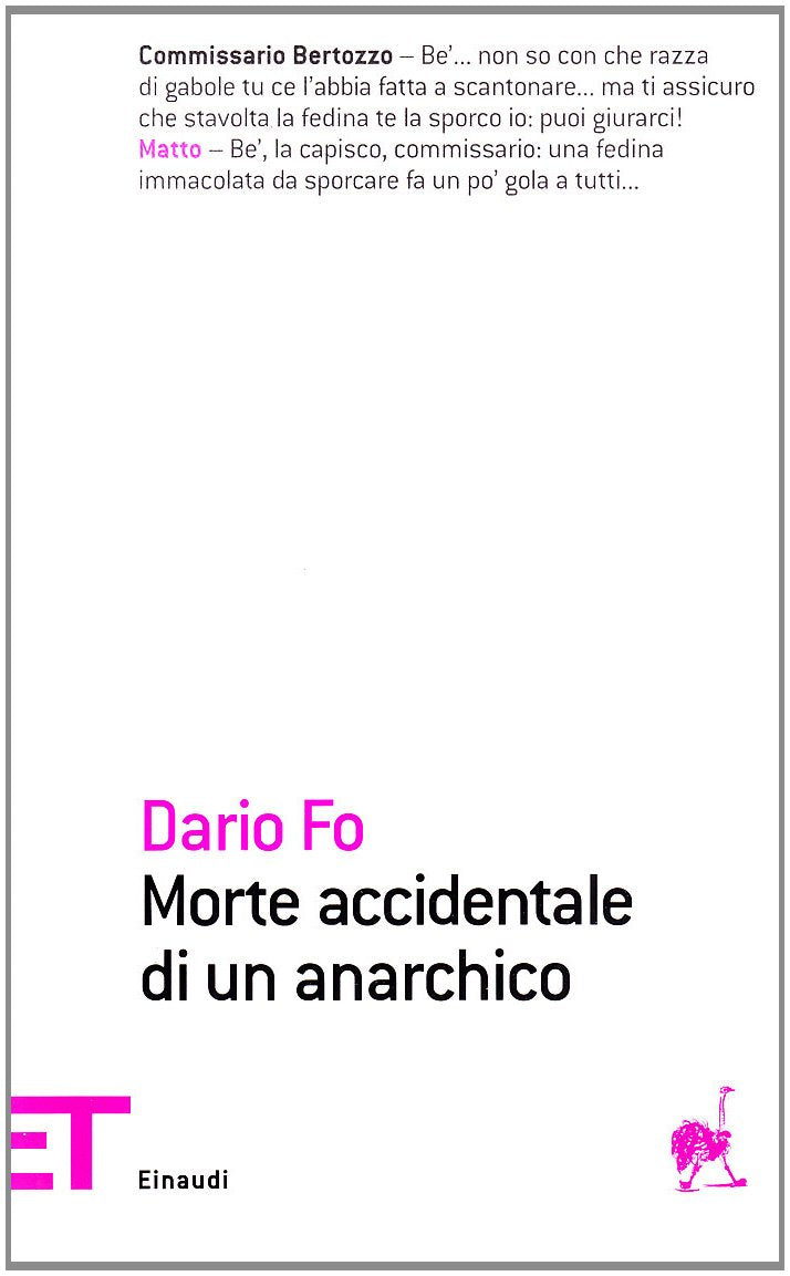 Morte accidentale di un anarchico (Einaudi tascabili. Poesia) Drama