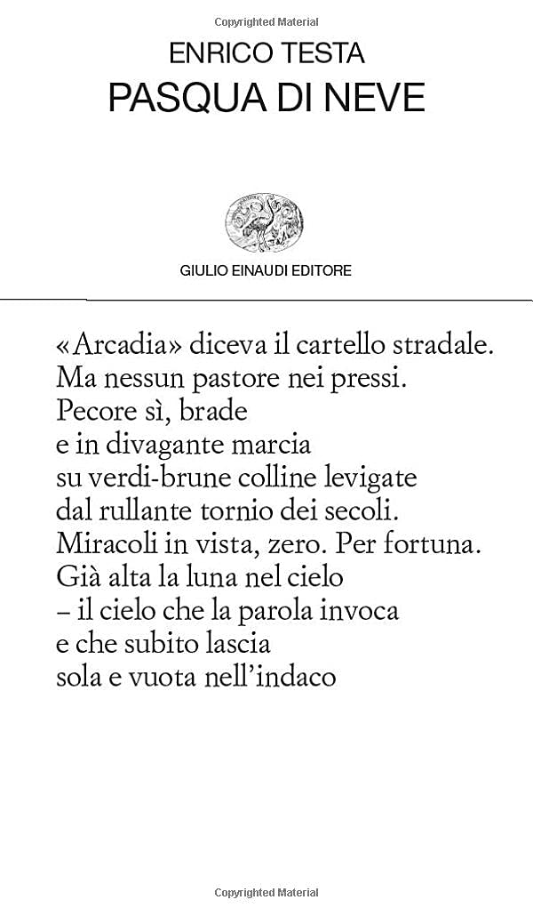 Pasqua di neve (Collezione di poesia, Band 363) Poetry