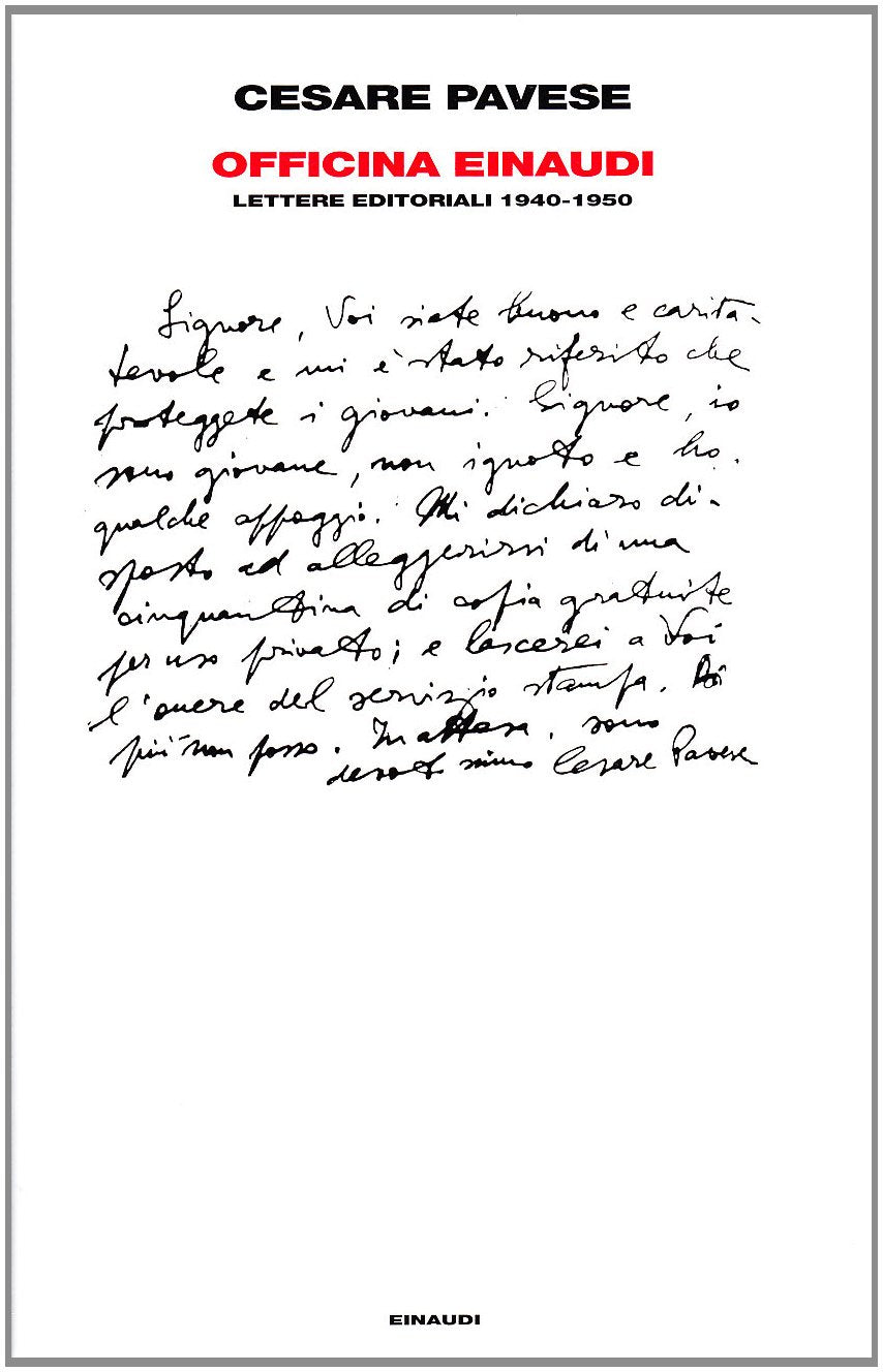 Officina Einaudi. Lettere editoriali 1940-1950 book
