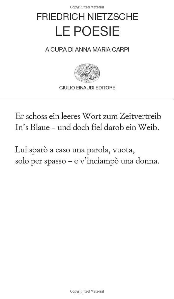 Le poesie (Collezione di poesia, Band 368) Poetry