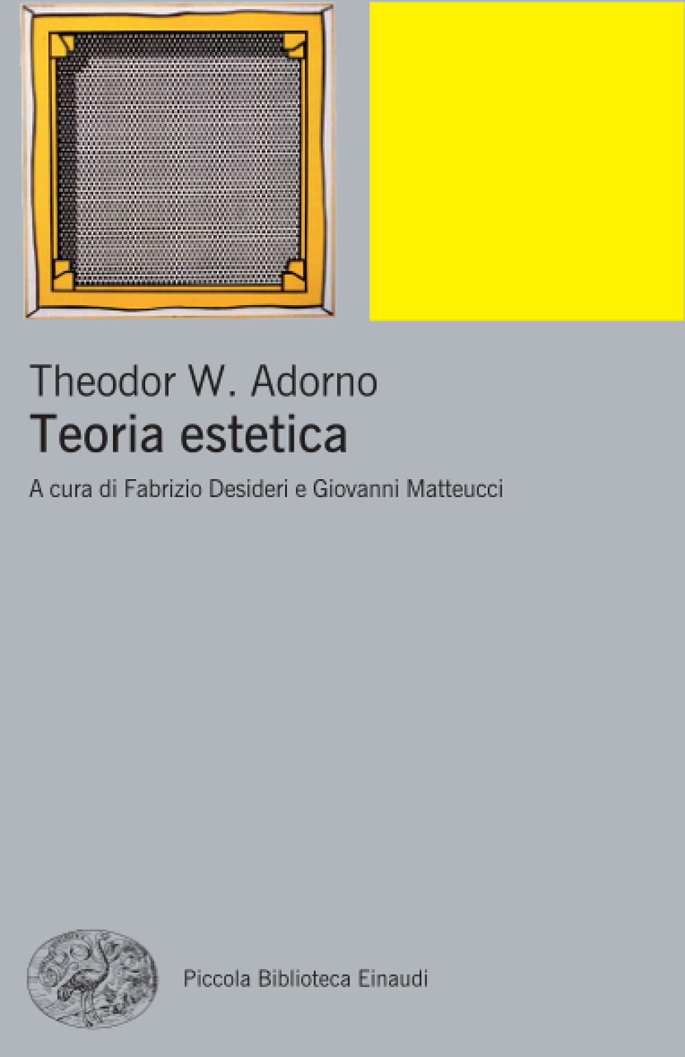 Teoria estetica Philosophy