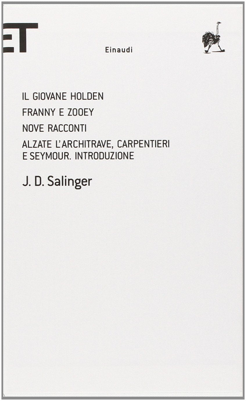Il giovane Holden-Franny e Zooey-Nove racconti-Alzate l'architrave, carpentieri e Seymour. Introduzione book