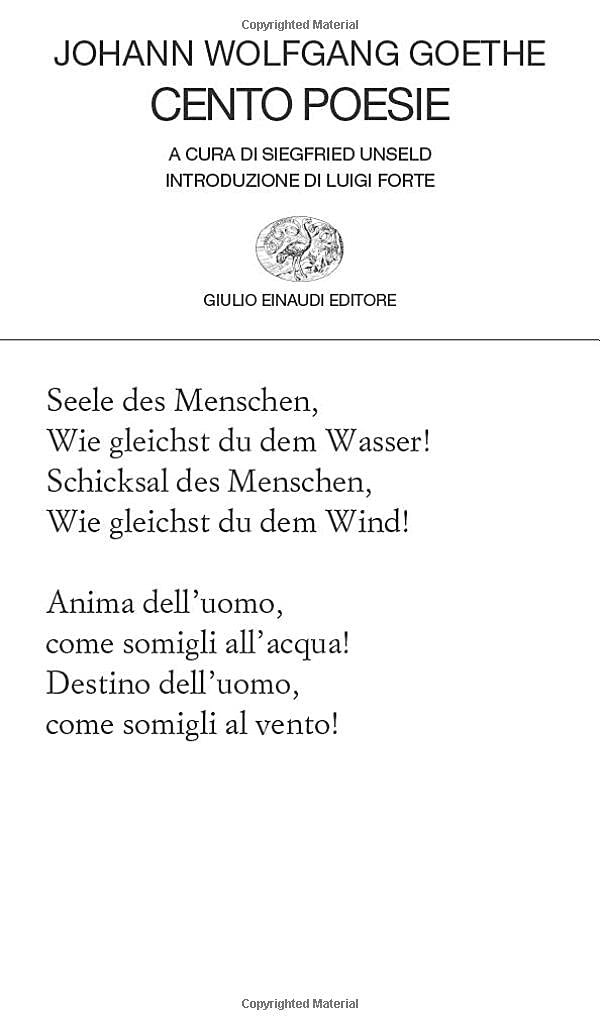 Cento poesie: Scelte da Siegfried Unseld book